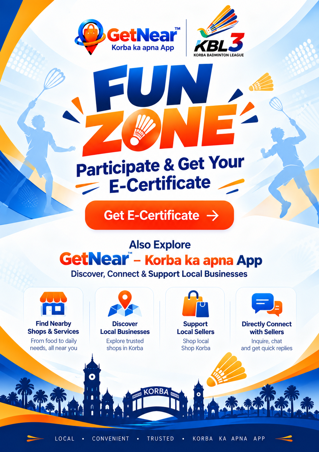 GetNear Fun Zone Poster